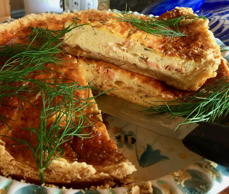 Smoked Trout & Dill Pie