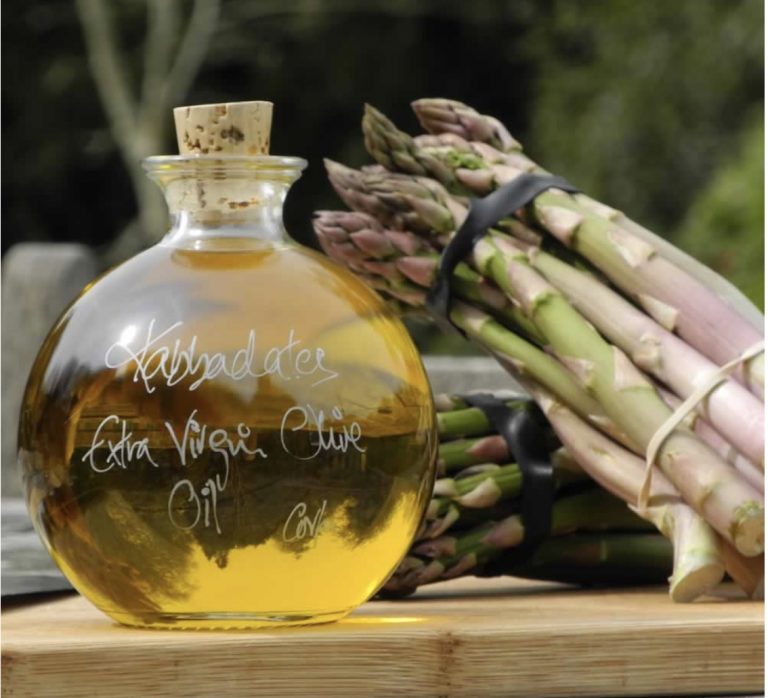 Scorched Asparagus Spears